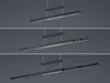 Trio Trajan Pendelleuchte Metall/Nickel matt LED Dimmbar Produktbild-Vorschau 9