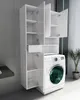 zabudowa pralki szafki wiszące biały mat + biały połysk Podgląd zdjęcia produktu 3