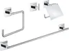 Grohe QuickFix Start Cube accessoireset 4-in-1 chroom Anteprima dell’immagine prodotto 1