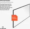 Klarstein infračervený ohřívač, termostat, 600 W, ovládání Náhled obrázku produktu 3