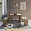 Ensemble de table à manger Vicco Sentio Sonoma 137.6x92.8cm Voir les images du produit 6