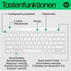 HP Tastatur 350 Compact Multi-Device Bluetooth Weiß Anteprima dell’immagine prodotto 13