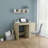 Scrivania Sonoma in rovere 100x50x76 cm in materiale ligneo Anteprima dell’immagine prodotto 2