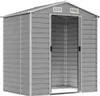 vidaXL Zahradní přístřešek Light Grey 191x130x198 cm Náhled obrázku produktu 3