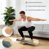 FunLife Balance Board in legno di betulla con rotelle Anteprima dell’immagine prodotto 2