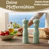 LS-LebenStil 2x Design Holz Salzmühle & Pfeffermühle 2´er Produktbild-Vorschau 10