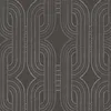 Profhome 399374-GU Retro Vliestapete Grafisch anthrazit Produktbild-Vorschau 1