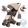 Poussette pliable dossier réglable 0-6 ans avec habillage Voir les images du produit 5
