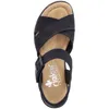 Rieker Damen Sandalette Sandale Kreuzriemen Keilabsatz Produktbild-Vorschau 6