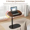 Beistelltisch C Form Couch Beistelltisch, 360° Drehbarer Produktbild-Vorschau 7