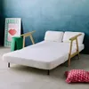 sweeek - 2-Sitzer Schlafsofa aus Heveaholz mit Produktbild-Vorschau 9