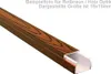 Kabelkanal Rot Braun 60x40 mm zum Schrauben Holzoptik mit Produktbild-Vorschau 2