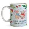 Mr. & Mrs. Panda Kaffeetasse Mäuse Weihnachten - Weiß - Produktbild-Vorschau 3