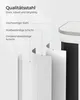 A diagram illustrating the layers of a stainless steel product, likely a trash can, with labels in German. Produktbild-Vorschau