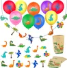 Oblique Unique Dino Deko Set Kinder Geburtstag Jungs - Produktbild-Vorschau 1