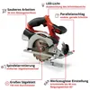 Einhell TE-CS 18/150 Li - Solo, Drevo, Čierna, Červená, Náhľad obrázku produktu 26