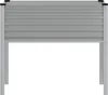 vidaXL Fioriera grigia 100x45x90 cm in acciaio Anteprima dell’immagine prodotto 4