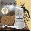 Lion Home Espressokocher aus Glas & Edelstahl für 6 Tassen, Produktbild-Vorschau 7