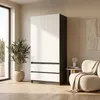Armadio Novela, bianco antracite, a 2 ante | Armadio Anteprima dell’immagine prodotto 2