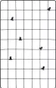 A black metal grid with several black clips attached. Anteprima dell’immagine prodotto