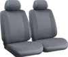 Coppia di coprisedili anteriori Glamur in jacquard grigio Anteprima dell’immagine prodotto 1