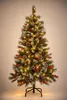 122 cm künstlicher Weihnachtsbaum mit 100 Twinkle-LEDs, 8 Produktbild-Vorschau 7