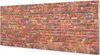 Glasbilder 125x50 Wandkunst Vintage brick wall Produktbild-Vorschau 1
