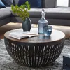 FineBuy Table basse 70x33x70 cm bois / métal Table de salon Voir les images du produit 1