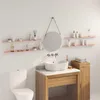 vidaXL Mensola sospesa, 4 pezzi, rosa, 100 x 9 x 2,5 cm, Anteprima dell’immagine prodotto 4