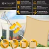 KESSER® Sonnensegel Sonnenschutz Windschutz | HDPE Gewebe | Produktbild-Vorschau 2