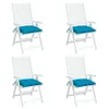 vidaXL Palettenkissen 4 Stk. Hellblau 50x50x7 cm Produktbild-Vorschau 4