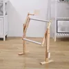 Holz Tischständer Stickrahmen Ständer Kreuzstich Rahmen Produktbild-Vorschau 3