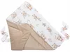 Jukki Couverture d'emmaillotage Bébé Coton Velours 80x80 cm Voir les images du produit 5