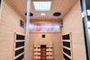 Infražiaričová sauna Braga 1 Premium, čierna Náhľad obrázku produktu 7
