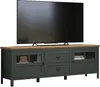 trendteam Stanton Buffet TV vert sapin/évoqué chêne, L/H/P Voir les images du produit 5