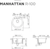 Schock Einbauspüle Manhattan R-100 U Asphalt - Produktbild-Vorschau 3