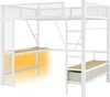 okwish Patrová postel 140x200 Kovová postel s dlouhým Náhled obrázku produktu 3