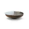 A BonFeu BonGrill 1/2 Feuerschale Ø100 fire pit with a grill grate on top, presented on a white background. Anteprima dell’immagine prodotto