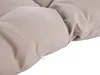 Hängesessel - Polyrattan - Weiß mit grauen Kissen - LUVA Produktbild-Vorschau 8