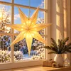 Salcar, świąteczna gwiazda LED, 75 cm, 3D, papierowa, Podgląd zdjęcia produktu 4
