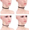Lot de 12 colliers ras du cou en dentelle noire avec Voir les images du produit 20