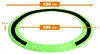 Osłona sprężyn do trampoliny EXCLUSIVE 430cm 14ft Podgląd zdjęcia produktu 4