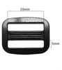 10 Kunststoff Regulatoren,31x24mm schwarz Produktbild-Vorschau