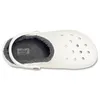 crocs Classic Lined Clog Weiß / Grau Croslite Größe: 41/42 Produktbild-Vorschau 2