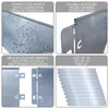 VOUNOT® 10er Set verzinkt Metall Rasenkante Beeteinfassung Produktbild-Vorschau 8