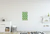 MuchoWow® Textilposter Vintage - Blätter - Muster 40x60 cm Produktbild-Vorschau 2