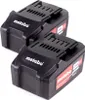 Metabo Akku Set 2x Li-Power Akkupack 18 V 4,0 Ah CAS Li-Ion Produktbild-Vorschau 1