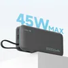 Power bank CUKTECH 55W 20000mAh (CP25) - colore grigio Anteprima dell’immagine prodotto 2