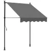 Tenda da sole retrattile antracite 150x150 cm in tessuto e Anteprima dell’immagine prodotto 1