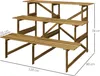 Pflanzentreppe Pflanzregal Blumenbank Blumentreppe Produktbild-Vorschau 3